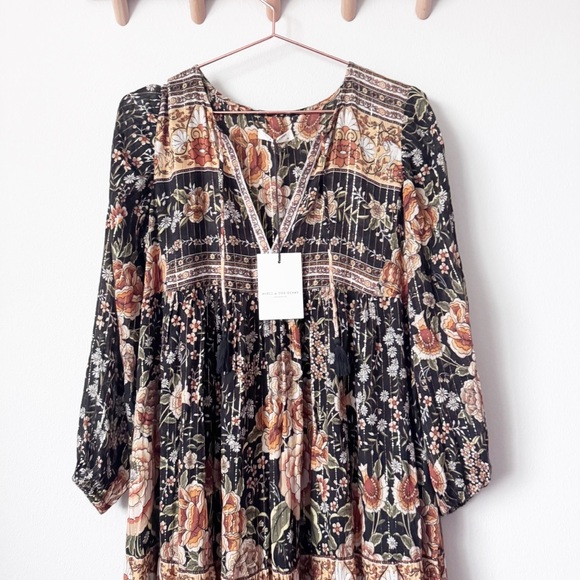 Spell and the Gypsy Mystic Boho Nightfall Midi Dress NWT - Picture 5 of 16